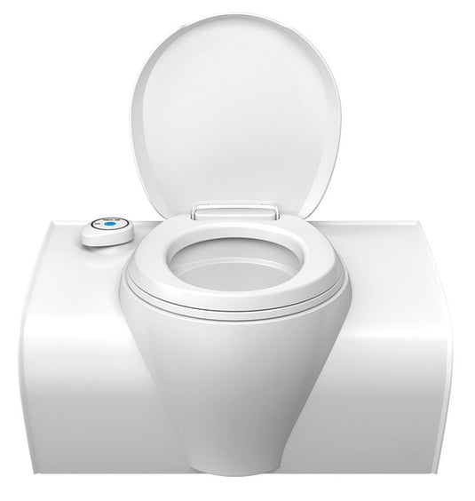 Servizi igienici bancari C503-L elettrico, bianco Comando apertura a sinistra 67116