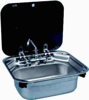 SMEV Serie 8000 - Lavello in acciaio inox 42x37 701351