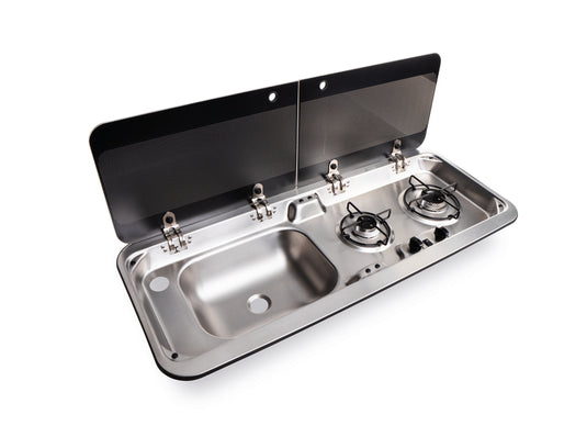 Combinazione piano cottura-lavello Carbest 70176