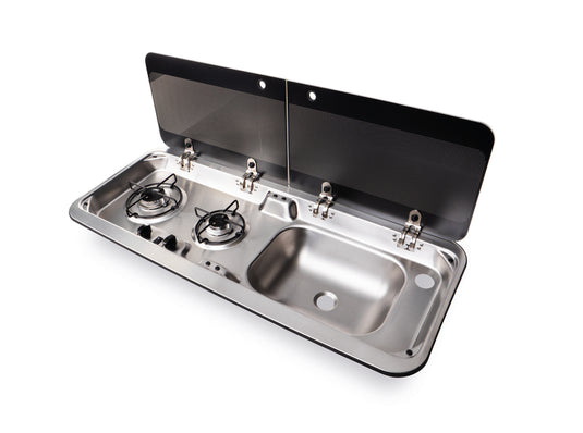 Combinazione piano cottura-lavello Carbest 70177