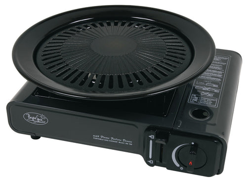 Piastra superiore antiaderente per fornello a gas da campeggio Burny 70658