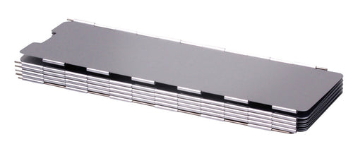 Frangivento pieghevole per fornelli, alluminio, altezza 30 cm 706640
