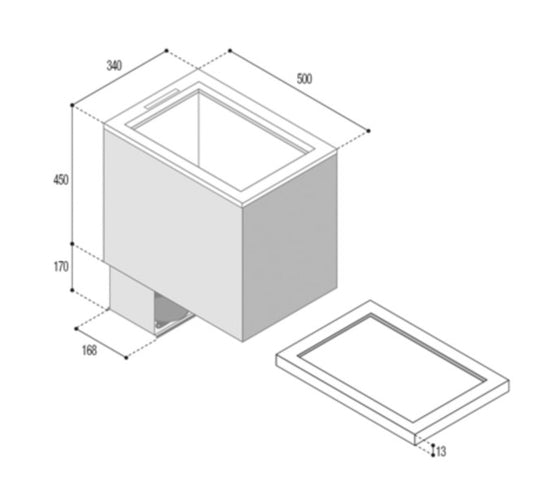 Toplader Kühlbox TL43 71018