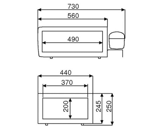 CoolMatic CD30 cassetto refrigerato, 30 litri - frontale bianco 711781