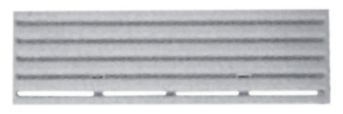 Copertura invernale per griglia di ventilazione Thetford per frigorifero 13x43,5cm grigio 71341