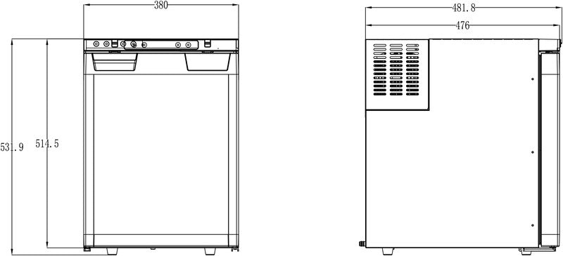 Load image into Gallery viewer, Frigorifero da incasso a compressore LR50L 713506
