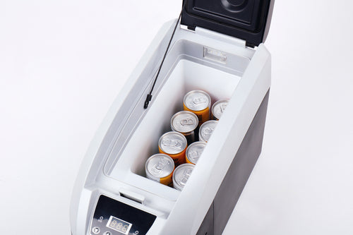 Kompressor-Kühlbox 12V/24V u. 220-240V, 16l, 532x230x384mm, ca. 10kg 713542