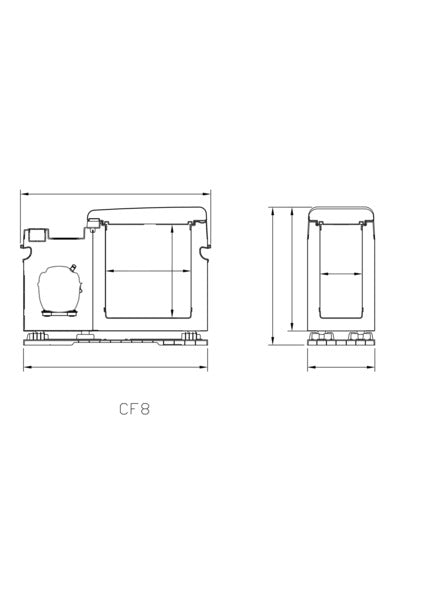 Carica immagine in Galleria Viewer, Compressore raffreddatore CabCooler 8L, 12/24V 713543
