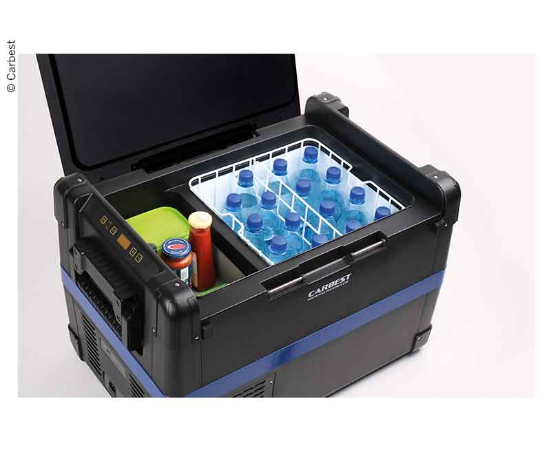 Carica immagine in Galleria Viewer, Frigo portatile a compressore 12V/24V/230V, MaxiFreezer Carbest 60L 71373
