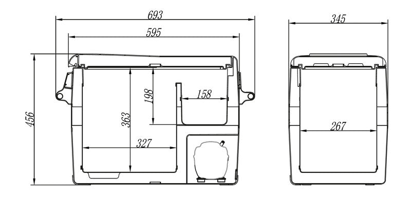 Load image into Gallery viewer, Raffreddatore a compressore Carbest CampCooler 40 71457
