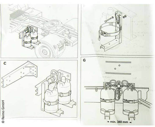 Flaschenhalter FH 72305