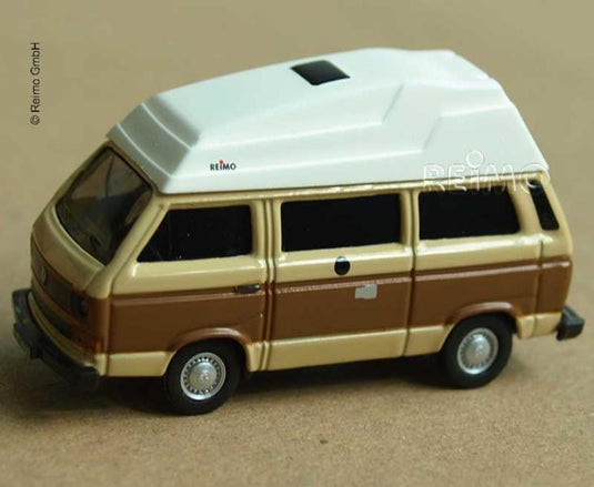 modelcar VW T3 Bus Camper, Reimo con tetto alto 72518