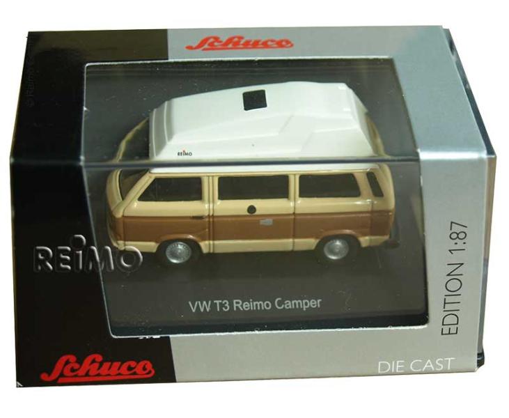 Carica immagine in Galleria Viewer, modelcar VW T3 Bus Camper, Reimo con tetto alto 72518
