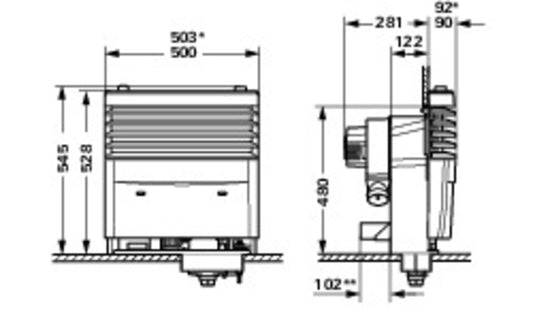 Trumatic S3004 30mbar con accenditore automatico 73150