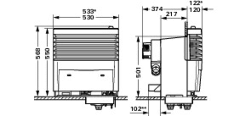 Load image into Gallery viewer, Trumatic S5004 30mbar per 1 ventilatore 73160
