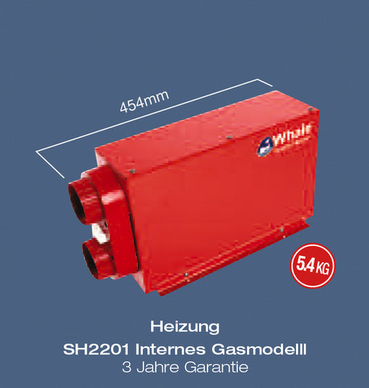 Riscaldamento a gas per installazione Webasto 2KW 73340