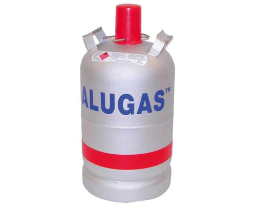 Bombola del gas in alluminio 11 kg. TÜV (nuovo) 75017