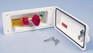 Presa fusibile gas bianco 75140