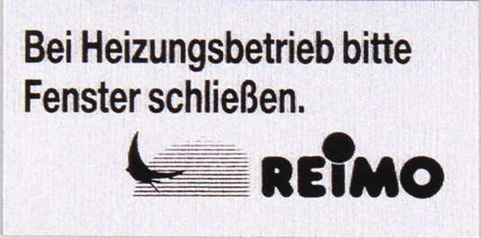 Aufkleber Heizung 75145