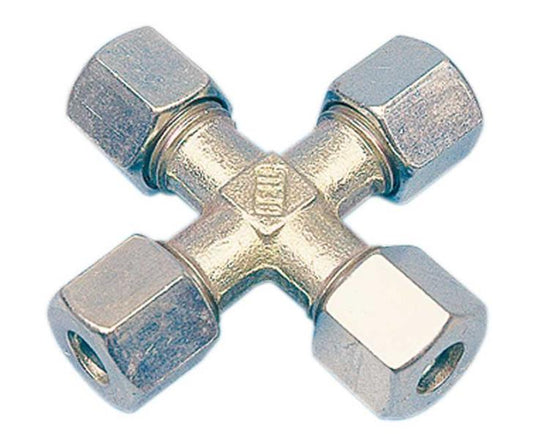 Raccordo a vite con anello di taglio trasversale K 10mm 75253