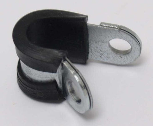 Morsetto per tubi gas in metallo con inserto in gomma 5St 752610