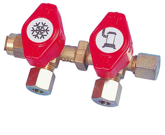 Blocco valvole gas VK2, ingresso 10 mm 75298