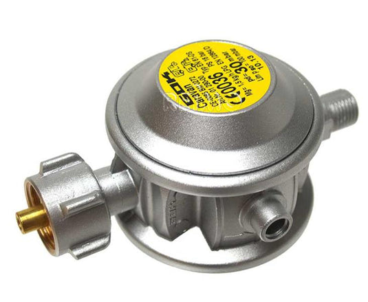 Regolatore gas 1,5kg senza manometro, 30 mbar 75312