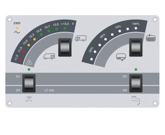 Centro di potenza 208S con pannello display LT420 800031