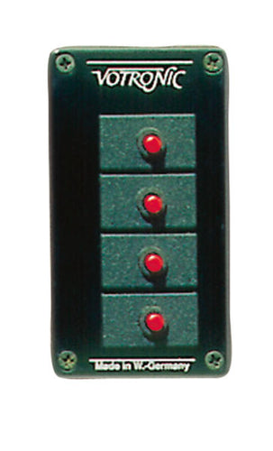 Pannello fusibili con 4 interruttori automatici 80122