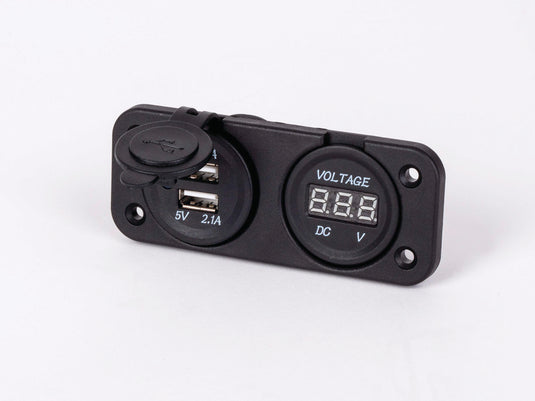 Voltmeter mit 2x USB-Anschluss 811162
