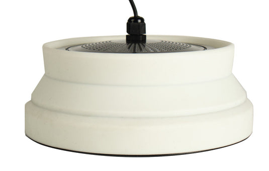 Lampada in silicone 230V, dimmerabile, bianco-grigio, pieghevole, 20x12cm, cavo 5m 811901
