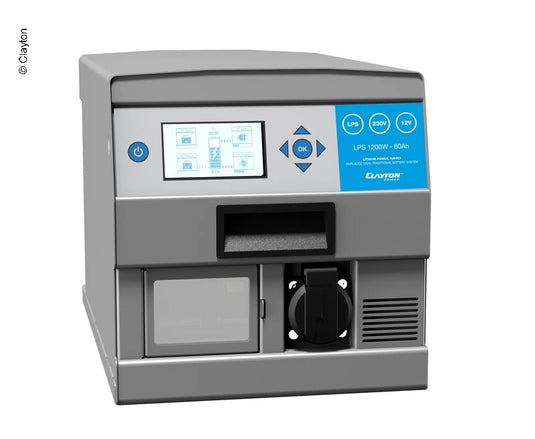 Batteria al litio 60Ah, caricabatterie, inverter sinusoidale, BMS 813550