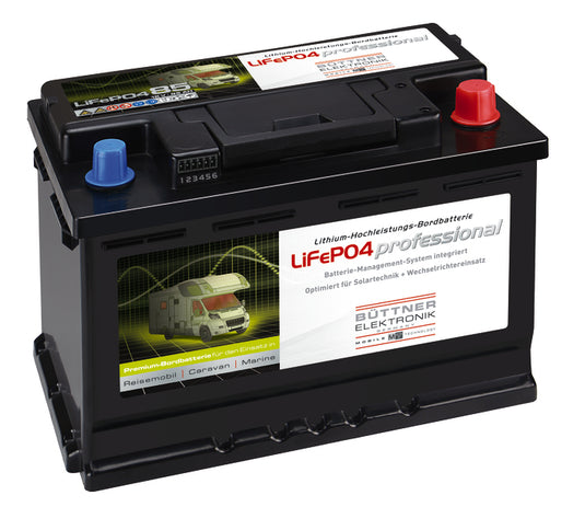 Batteria di bordo LiFePo4 12V 85Ah 81400