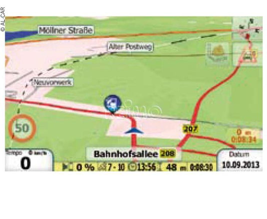 Sistema di navigazione Womo Ducato con DAB+ + CAN-Bus 815340