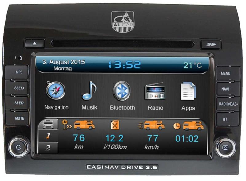 Carica immagine in Galleria Viewer, Sistema di navigazione Womo Ducato con DAB+ + CAN-Bus 815340
