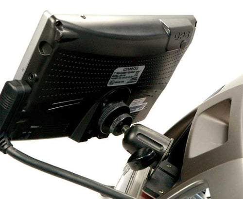 Porta monitor ad albero DIN con braccio snodato orientabile ed estraibile 815375