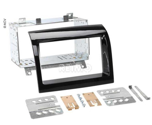 Accessori per l'installazione: Doppio coperchio DIN per Kenwood Navi Navi DNX450TR per Ducato 81564