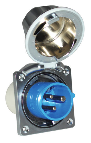 Presa di ingresso CEE argento SB 820130