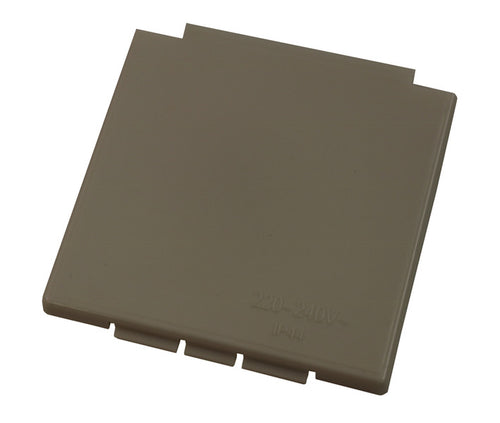 Ersatzdeckel quadr. weiß 821493