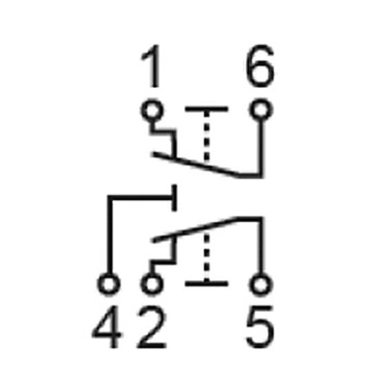 Modulo di commutazione Pulsante Ansor / 5 poli montato nella piastra di base 821683