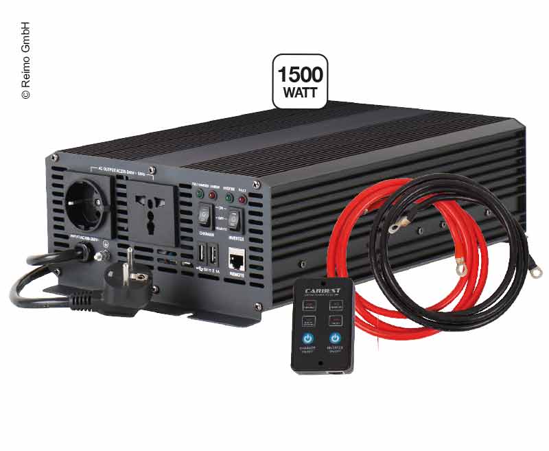 Load image into Gallery viewer, Carbone Sinus Power Inverter con circuito di priorità di rete M82277
