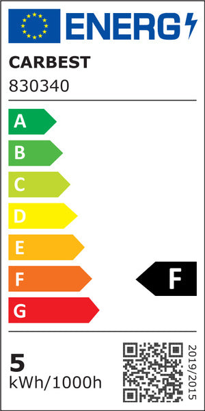 Carica immagine in Galleria Viewer, Luce di linea a LED 406mm, piatta, 12V con interruttore a sfioramento 830340
