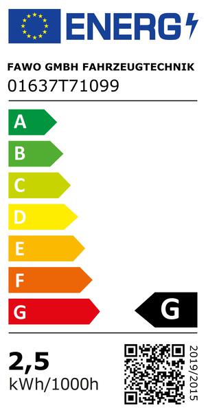 Carica immagine in Galleria Viewer, Faretto a LED Nitro II in acciaio satinato cromato 2,5W Power-LED 2,5W Power-LED 831371
