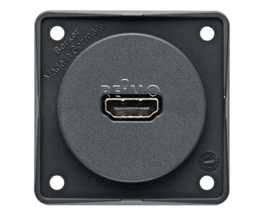 Presa HDMI integrata antracite, sciolto 83162L