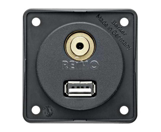 Presa USB/audio incorporata, antracite sciolto 83164L