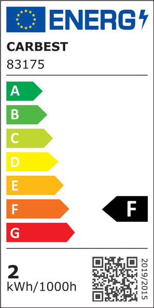 12V LED-Band, RGBW: rosso, verde, blu, bianco caldo, IP65, larghezza 10mm. 83175