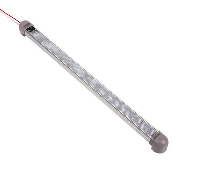 Load image into Gallery viewer, LED 12V Alu-Linienleuchte mit Ein/Aus Schalter, Länge: 470mm, 30 LEDs 83242
