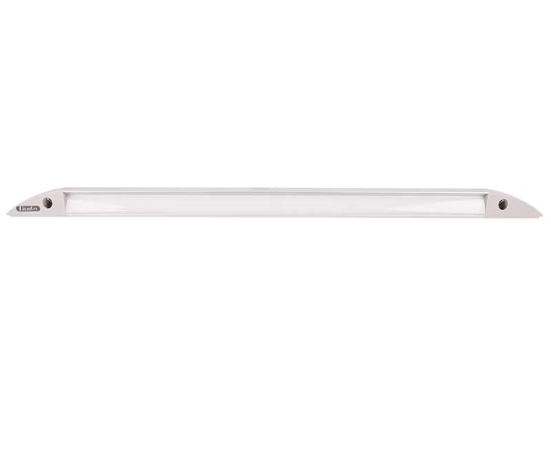 Load image into Gallery viewer, Alu-Vorzeltleuchte 750mm silber mit Regenrinne, 4200K 832791
