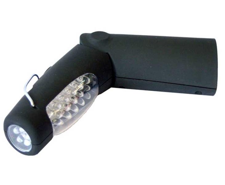 Load image into Gallery viewer, Torcia a LED, lampada da lavoro LED + batteria 18+5 LEDs Caricabatteria 230V 83479

