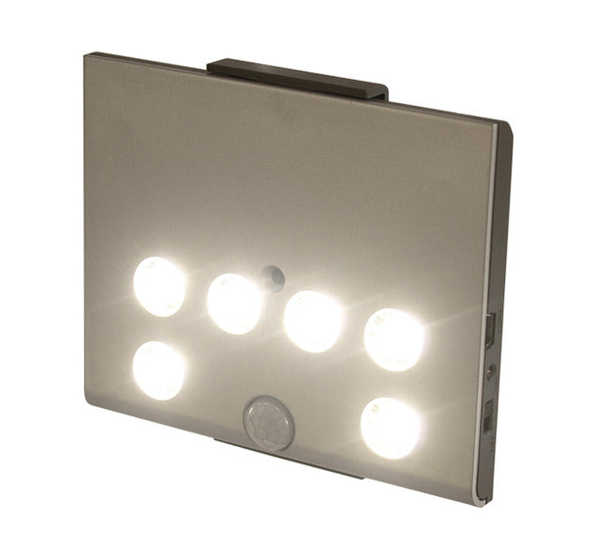 Load image into Gallery viewer, Luce della batteria a LED con sensore 0,5W 6LEDs on/off Interruttore 1400mA batt 83489
